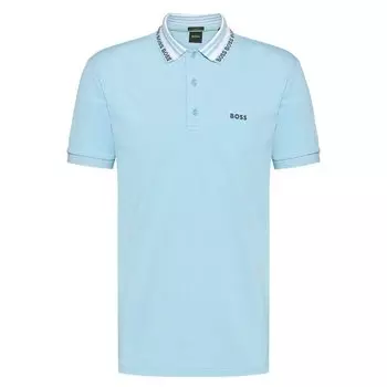 Поло с коротким рукавом BOSS Paule 10226584, синий