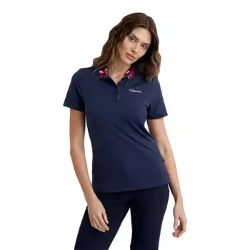 Поло с коротким рукавом Calvin Klein Golf Vesey, синий