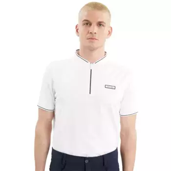 Поло с коротким рукавом Calvin Klein Golf Denton Blade Collar, белый