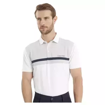 Поло с коротким рукавом Calvin Klein Golf Clearview, белый