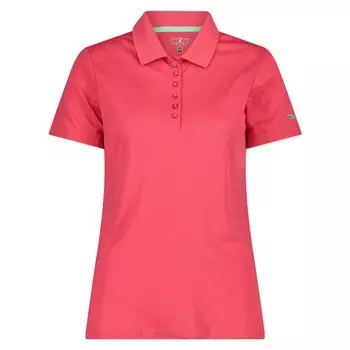 Поло с коротким рукавом CMP 3T59676, розовый