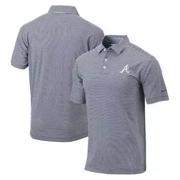 Поло с коротким рукавом Columbia Atlanta Braves, нави