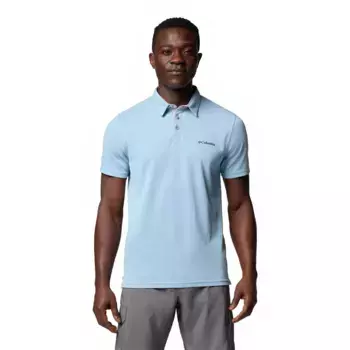 Поло с коротким рукавом Columbia Nelson Point, синий
