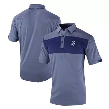 Поло с коротким рукавом Columbia Seattle Kraken, нави