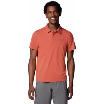 Поло с коротким рукавом Columbia Zero Rules Light, оранжевый