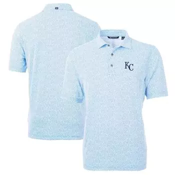Поло с коротким рукавом Cutter & Buck Kansas City Royals, синий