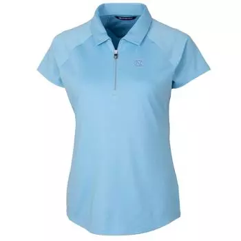 Поло с коротким рукавом Cutter & Buck North Carolina Tar Heels, синий