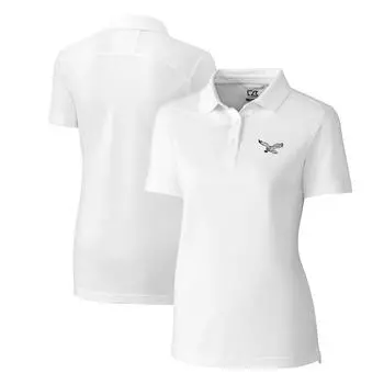 Поло с коротким рукавом Cutter & Buck Philadelphia Eagles, белый