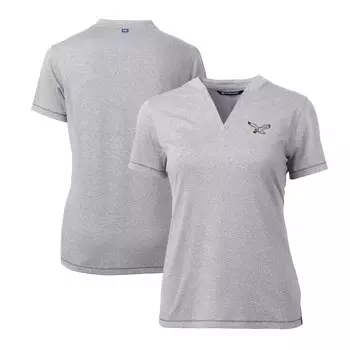 Поло с коротким рукавом Cutter & Buck Philadelphia Eagles, серый