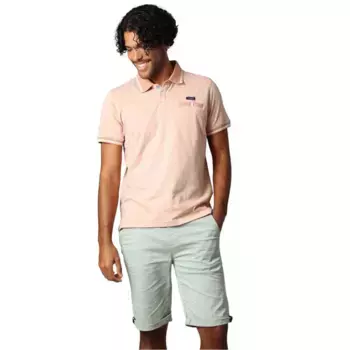 Поло с коротким рукавом Deeluxe Drex, розовый