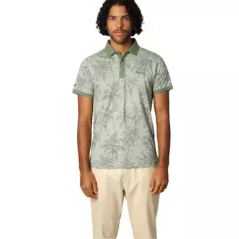 Поло с коротким рукавом Deeluxe Tiki, зеленый