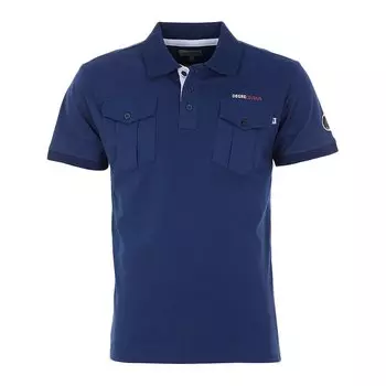 Поло с коротким рукавом Degre Celsius Coche, синий