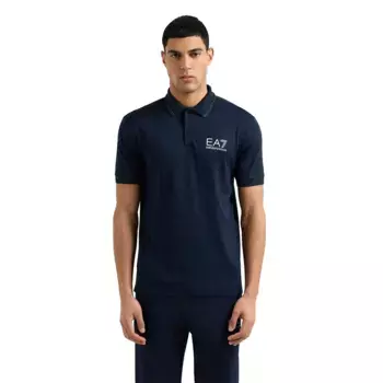 Поло с коротким рукавом EA7 EMPORIO ARMANI 7M000300_AF13739, синий