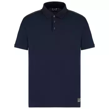 Поло с коротким рукавом EA7 EMPORIO ARMANI 7M000139_AF10375, синий