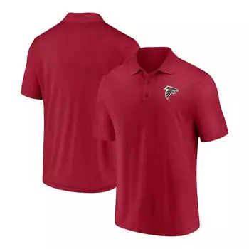 Поло с коротким рукавом Fanatics Branded Atlanta Falcons, красный