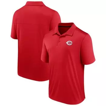 Поло с коротким рукавом Fanatics Branded Cincinnati Reds, красный