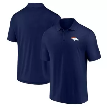 Поло с коротким рукавом Fanatics Branded Denver Broncos, нави