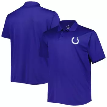 Поло с коротким рукавом Fanatics Branded Indianapolis Colts, роял