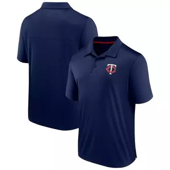 Поло с коротким рукавом Fanatics Branded Minnesota Twins, нави
