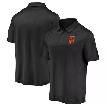 Поло с коротким рукавом Fanatics Branded San Francisco Giants, черный
