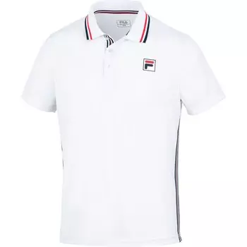Поло с коротким рукавом Fila Sport Jamie, белый
