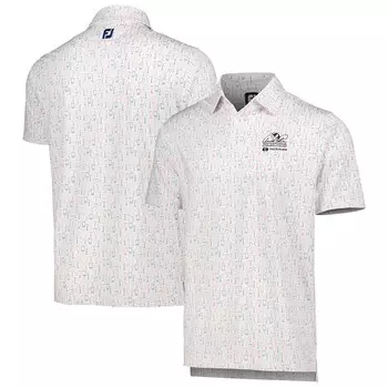 Поло с коротким рукавом FootJoy Arnold Palmer Invitational, белый