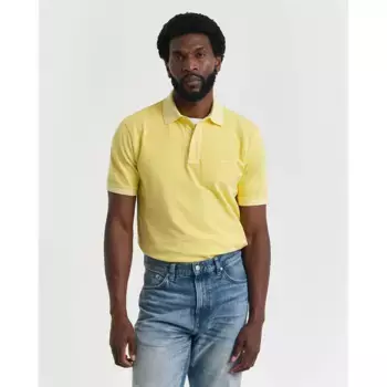 Поло с коротким рукавом Gant 2014057, желтый