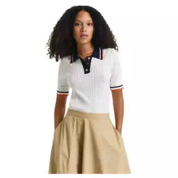 Поло с коротким рукавом Gant 4805325, белый