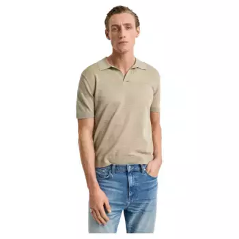 Поло с коротким рукавом Gant 8050245, бежевый