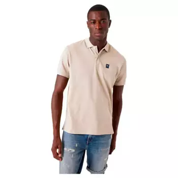 Поло с коротким рукавом Garcia E51220, бежевый
