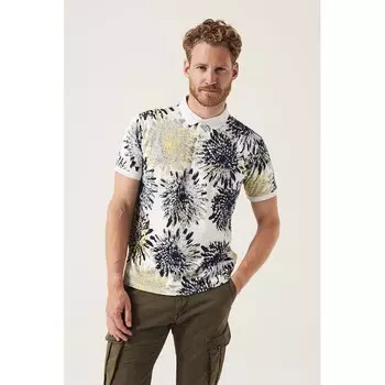 Поло с коротким рукавом Garcia O21021, белый