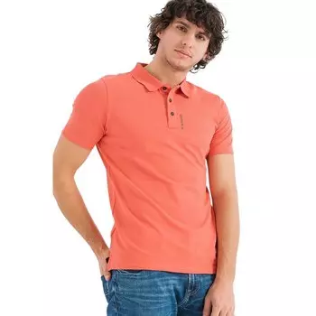 Поло с коротким рукавом Guess Lyle, красный