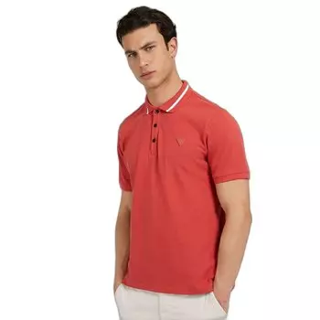 Поло с коротким рукавом Guess Lyle, красный