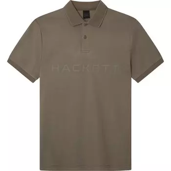 Поло с коротким рукавом Hackett Essential, зеленый