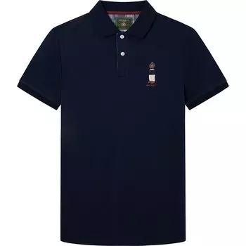 Поло с коротким рукавом Hackett Harry, синий