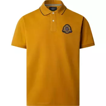 Поло с коротким рукавом Hackett Heritage Crest Logo, оранжевый