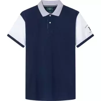 Поло с коротким рукавом Hackett Heritage Essential Multi, синий