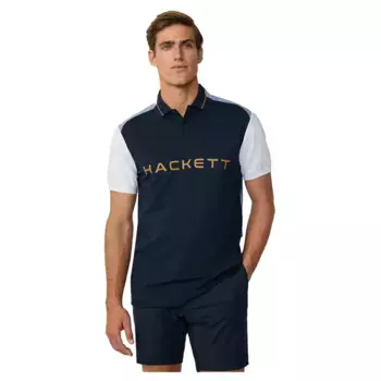 Поло с коротким рукавом Hackett HM563402, синий