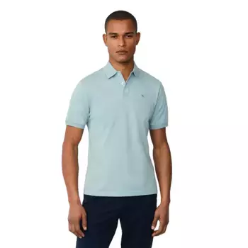 Поло с коротким рукавом Hackett Logo Slim Fit, синий