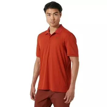 Поло с коротким рукавом Helly Hansen Lifa Active Solen, оранжевый