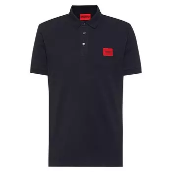 Поло с коротким рукавом HUGO Dereso222, синий