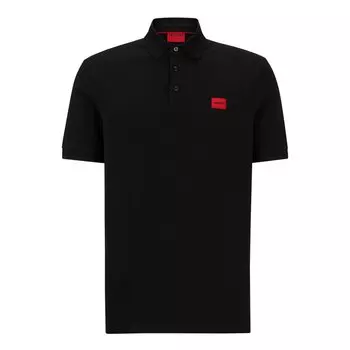 Поло с коротким рукавом HUGO Dereso232 10231467, черный