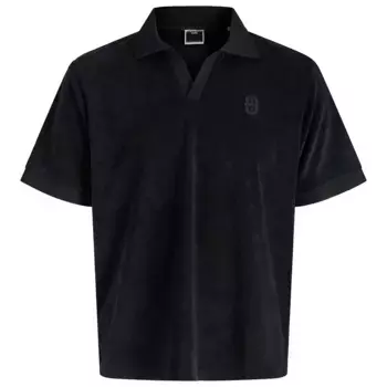Поло с коротким рукавом Jack & Jones Athletico Towel Polo Ss Ss25, черный