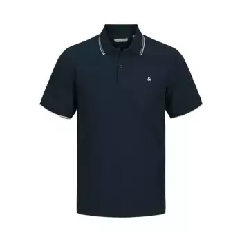 Поло с коротким рукавом Jack & Jones Austin Plus Size, синий