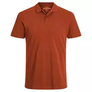 Поло с коротким рукавом Jack & Jones Basic, коричневый