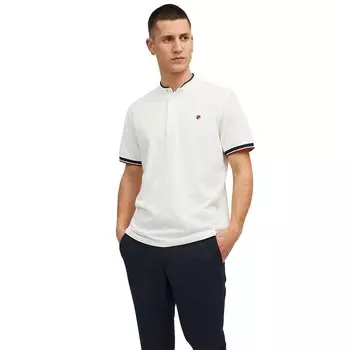 Поло с коротким рукавом Jack & Jones Bluwin Mao, белый
