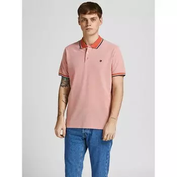 Поло с коротким рукавом Jack & Jones Bluwin, оранжевый