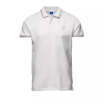 Поло с коротким рукавом Jack & Jones Bulldog, белый