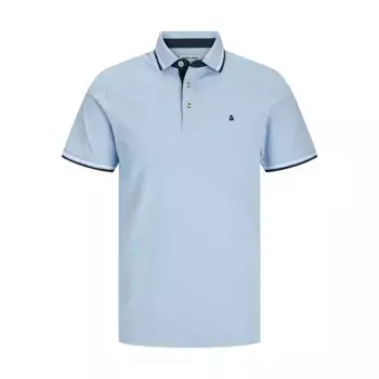 Поло с коротким рукавом Jack & Jones Essential Paulos Plus Size, синий