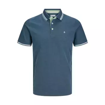 Поло с коротким рукавом Jack & Jones Essential Paulos Plus Size, синий